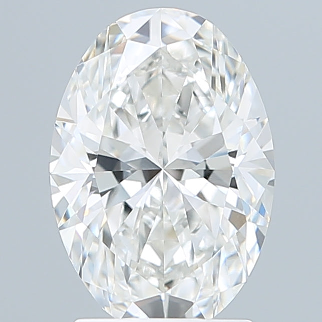2.29 Carat Oval Shaped, Ideal Cut, F Color, VVS1 Clarity, IGI Certified Lab Grown Diamond