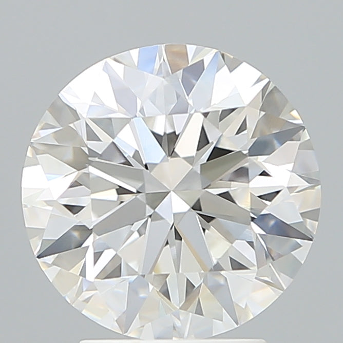 3.39 Carat Round Shaped, Excellent Cut, D Color, VVS2 Clarity, IGI Certified Lab Grown Diamond
