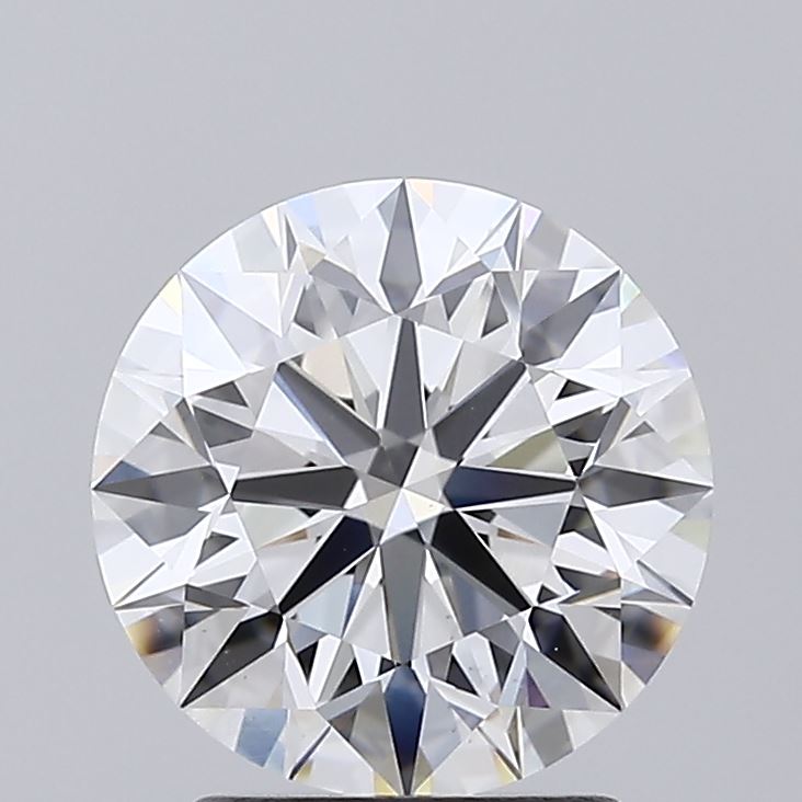 2.10 Carat Round Shaped, Excellent Cut, F Color, VS1 Clarity, IGI Certified Lab Grown Diamond