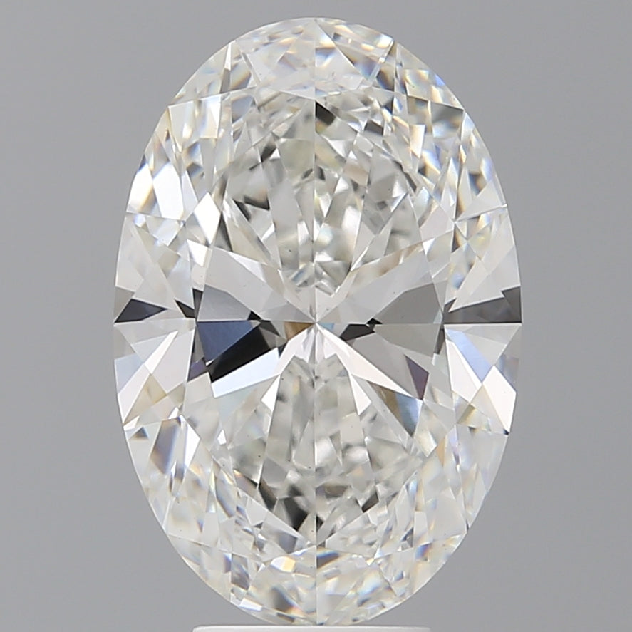 6.06 Carat Oval Shaped, Ideal Cut, F Color, VVS2 Clarity, IGI Certified Lab Grown Diamond