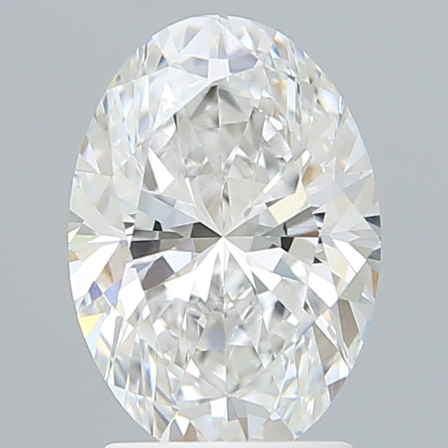 2.29 Carat Oval Shaped, Ideal Cut, D Color, VVS2 Clarity, IGI Certified Lab Grown Diamond