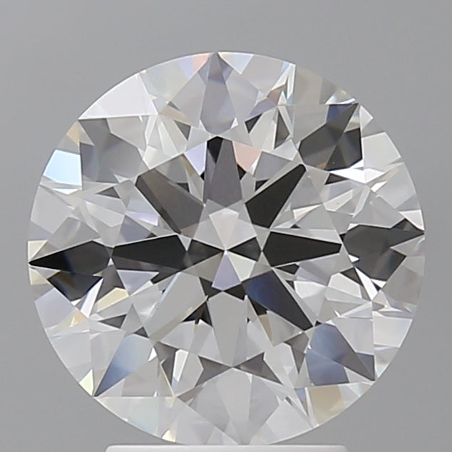 3.55 Carat Round Shaped, Ideal Cut, E Color, VVS2 Clarity, IGI Certified Lab Grown Diamond