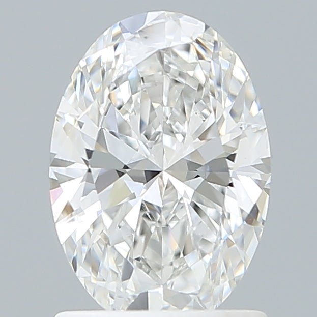 1.26 Carat Oval Shaped, Excellent Cut, E Color, VVS2 Clarity, IGI Certified Lab Grown Diamond