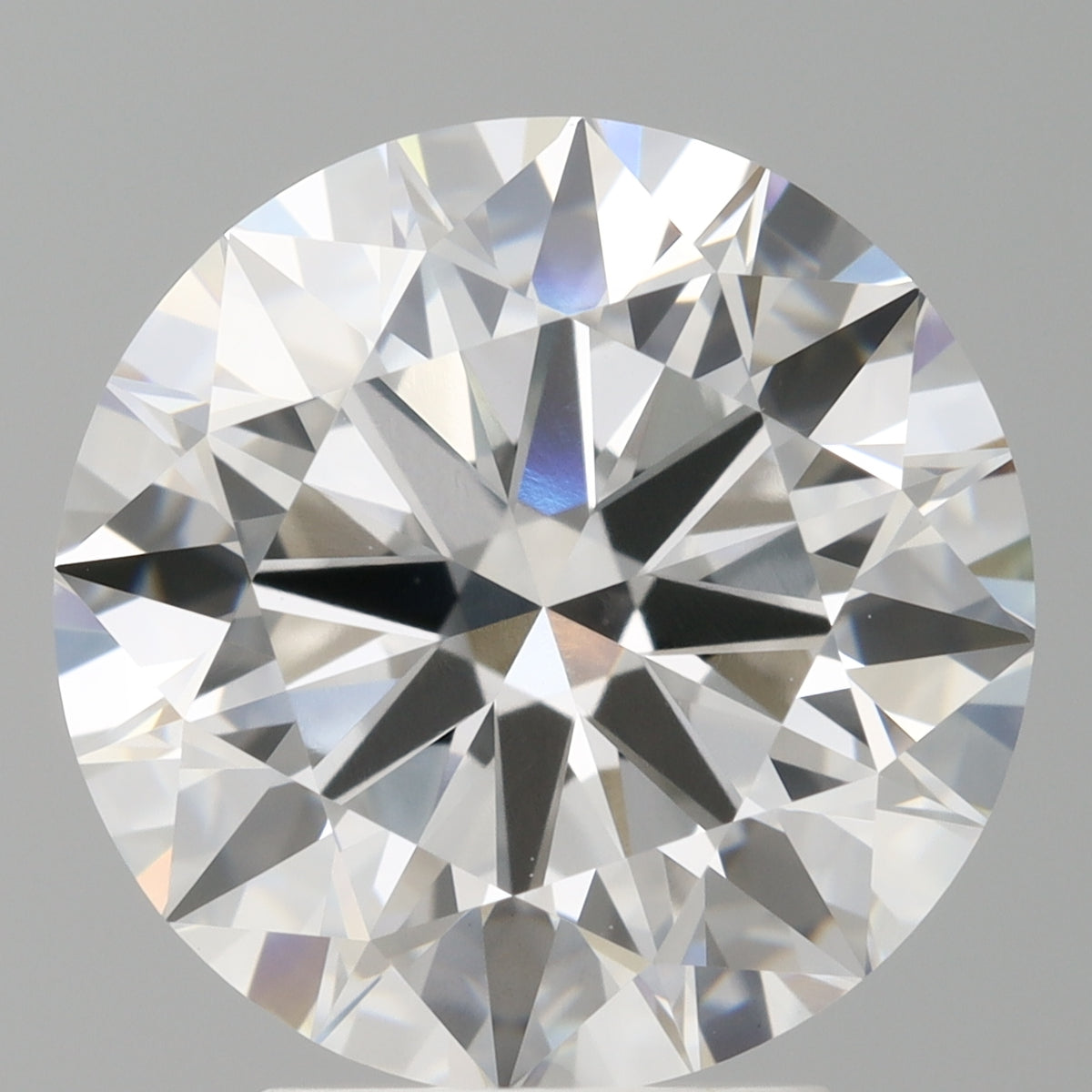4.05 Carat Round Shaped, Ideal Cut, E Color, VVS2 Clarity, IGI Certified Lab Grown Diamond
