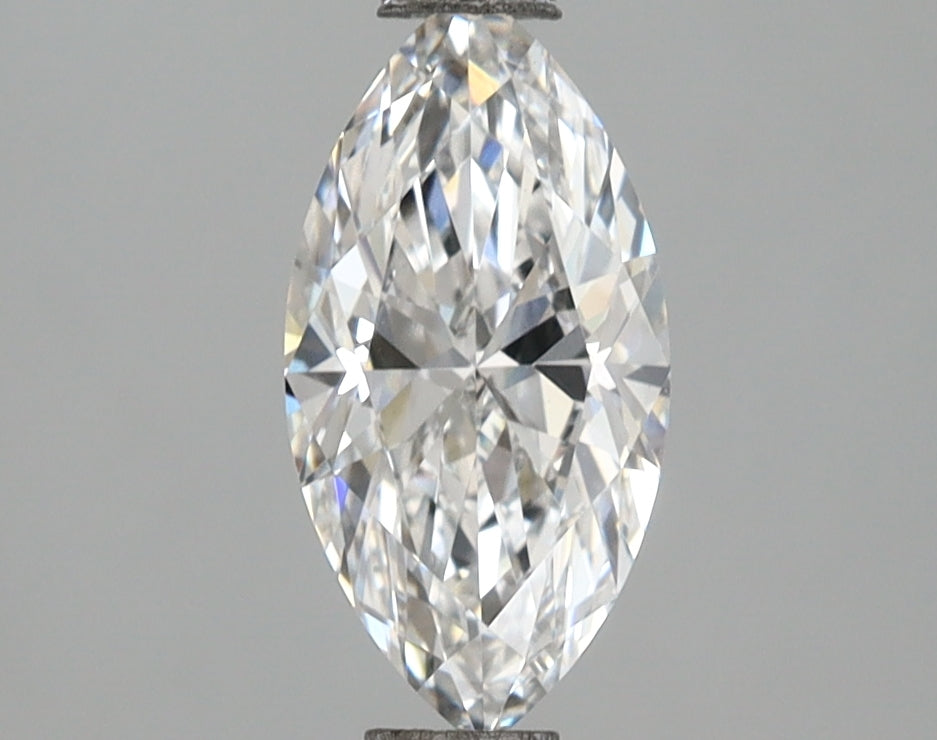 1.05 Carat Marquise Shaped, Ideal Cut, D Color, VVS2 Clarity, IGI Certified Lab Grown Diamond