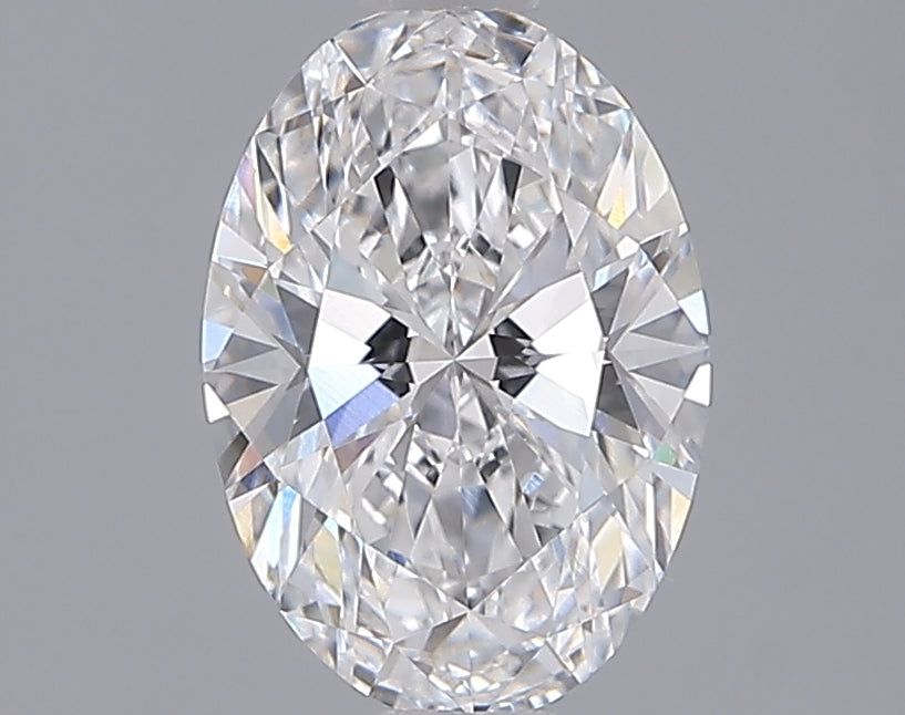 1.56 Carat Oval Shaped, Ideal Cut, D Color, VVS2 Clarity, IGI Certified Lab Grown Diamond