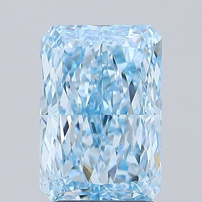 2.01 Carat Radiant Shaped, Excellent Cut, VS1 Clarity, IGI Certified Lab Grown Diamond