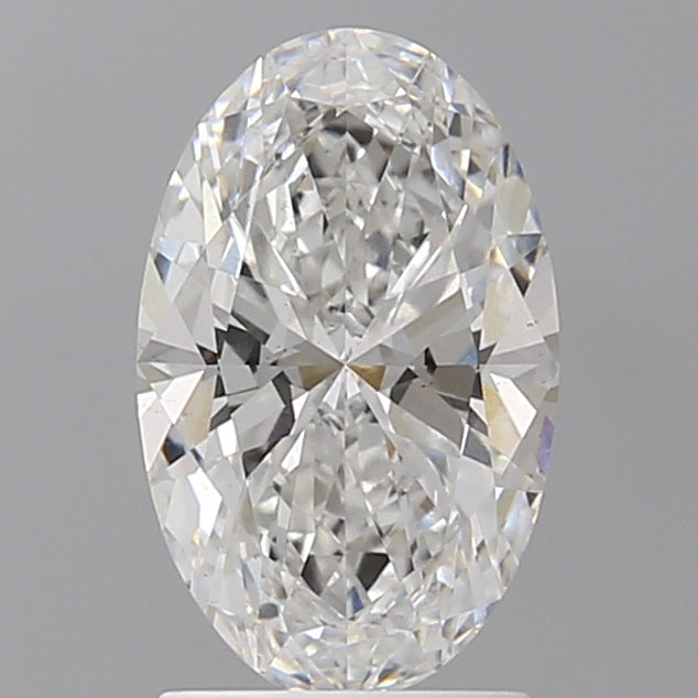 1.97 Carat Oval Shaped, Ideal Cut, E Color, VS2 Clarity, IGI Certified Lab Grown Diamond