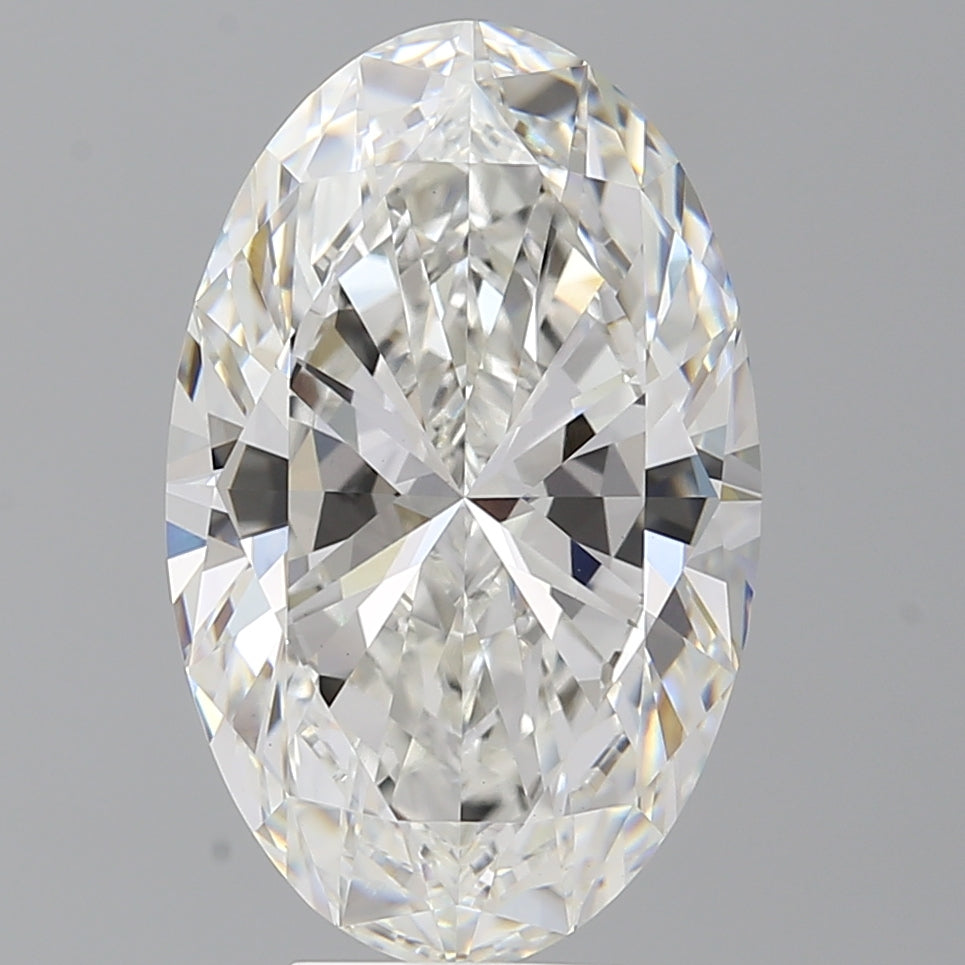 7.02 Carat Oval Shaped, Ideal Cut, F Color, VS1 Clarity, IGI Certified Lab Grown Diamond