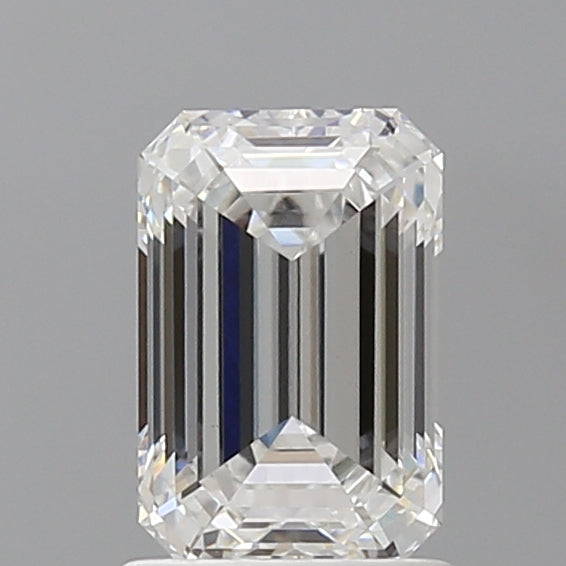 1.59 Carat Emerald Shaped, Ideal Cut, E Color, VVS2 Clarity, IGI Certified Lab Grown Diamond