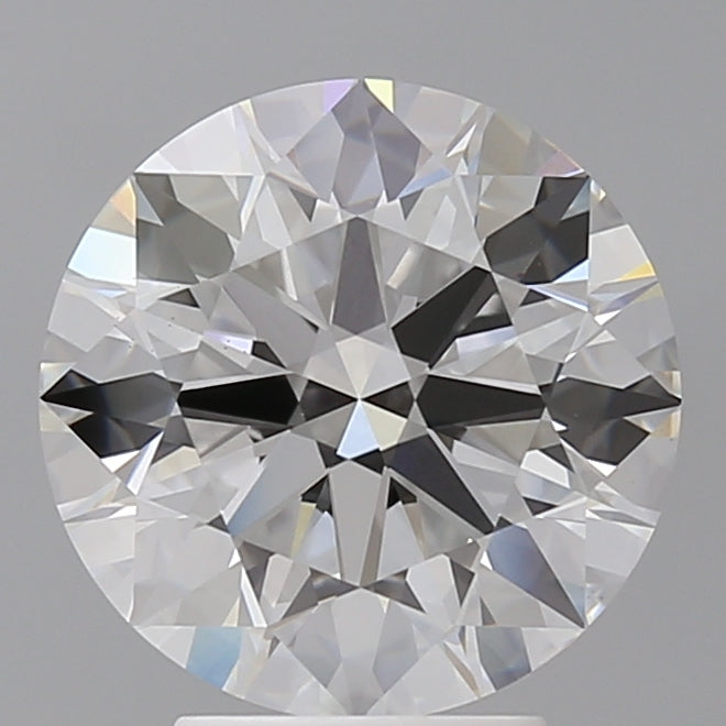 4.09 Carat Round Shaped, Ideal Cut, E Color, VS1 Clarity, IGI Certified Lab Grown Diamond