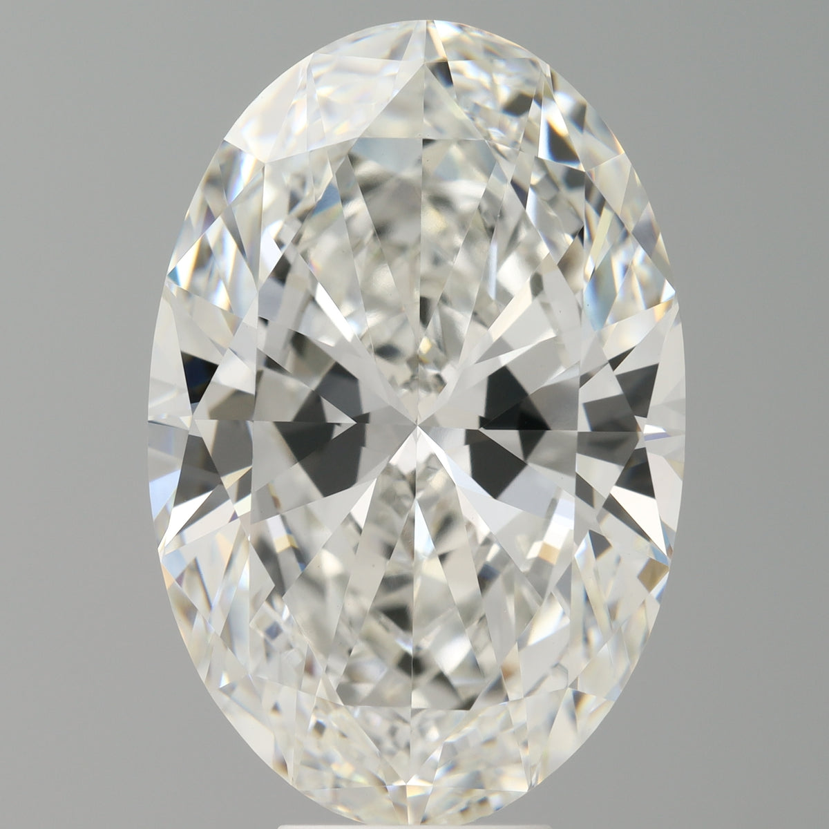 9.03 Carat Oval Shaped, Ideal Cut, F Color, VVS2 Clarity, IGI Certified Lab Grown Diamond