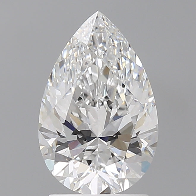 2.05 Carat Pear Shaped, Ideal Cut, E Color, VVS2 Clarity, IGI Certified Lab Grown Diamond