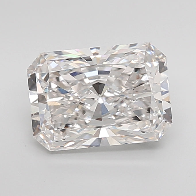 3.03 Carat Radiant Shaped, Ideal Cut, G Color, VVS2 Clarity, IGI Certified Lab Grown Diamond