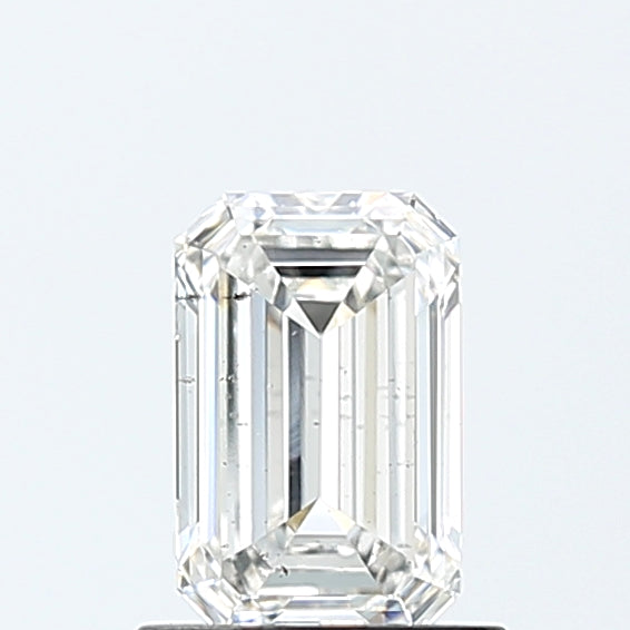 0.92 Carat Emerald Shaped, Ideal Cut, F Color, VS2 Clarity, IGI Certified Lab Grown Diamond