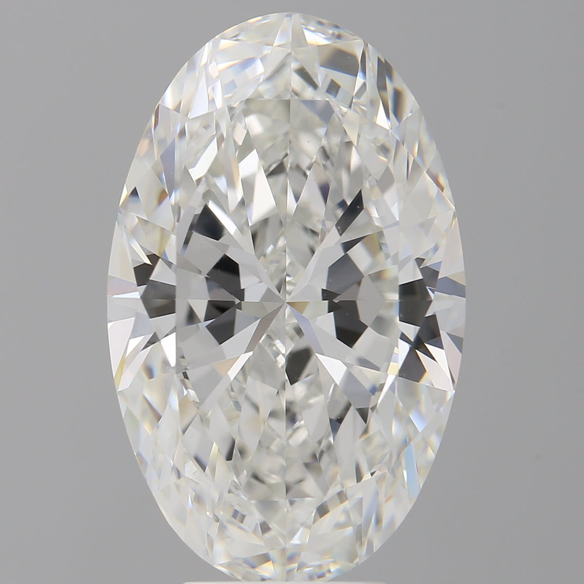 7.05 Carat Oval Shaped, Ideal Cut, F Color, VVS2 Clarity, IGI Certified Lab Grown Diamond