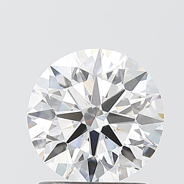 1.50 Carat Round Shaped, Ideal Cut, E Color, VS2 Clarity, IGI Certified Lab Grown Diamond