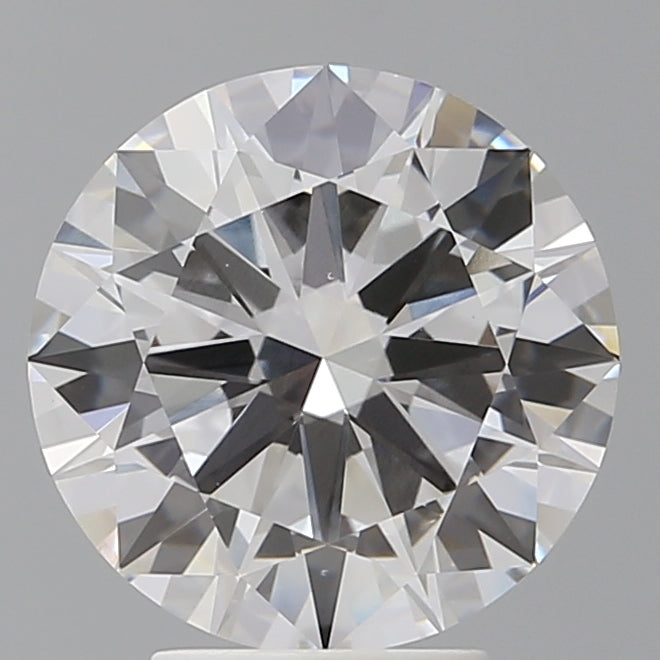 4.02 Carat Round Shaped, Excellent Cut, E Color, VS1 Clarity, IGI Certified Lab Grown Diamond