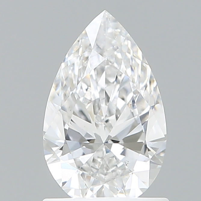 1.07 Carat Pear Shaped, Ideal Cut, D Color, VS1 Clarity, IGI Certified Lab Grown Diamond