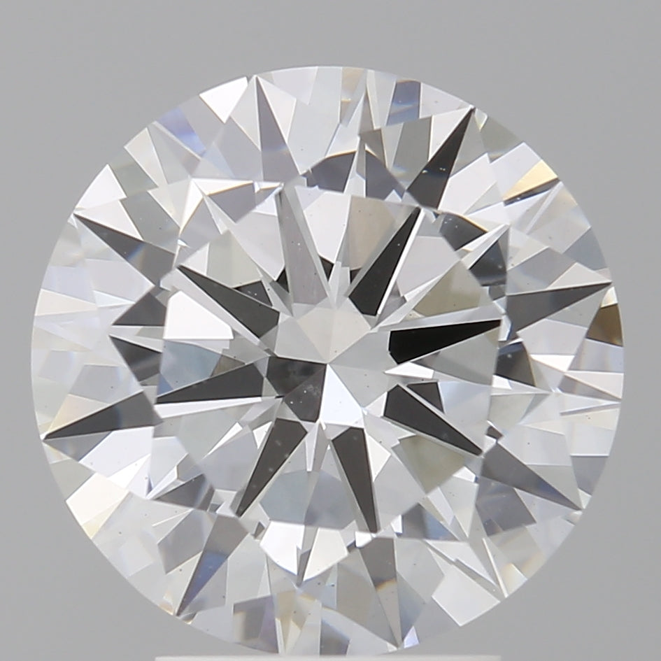 3.99 Carat Round Shaped, Excellent Cut, E Color, VS1 Clarity, IGI Certified Lab Grown Diamond