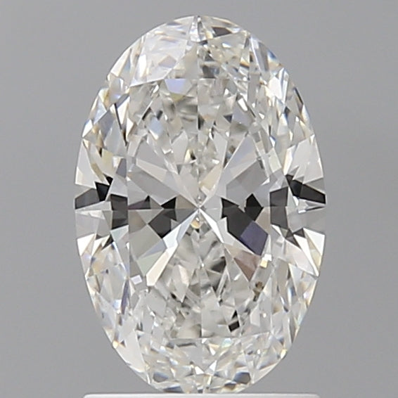 1.41 Carat Oval Shaped, Ideal Cut, F Color, VVS2 Clarity, IGI Certified Lab Grown Diamond