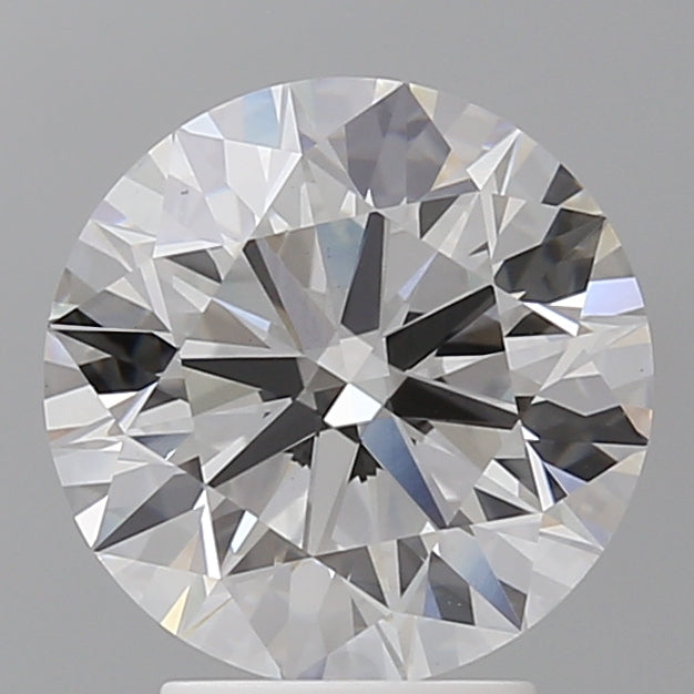 3.51 Carat Round Shaped, Ideal Cut, E Color, VVS2 Clarity, IGI Certified Lab Grown Diamond