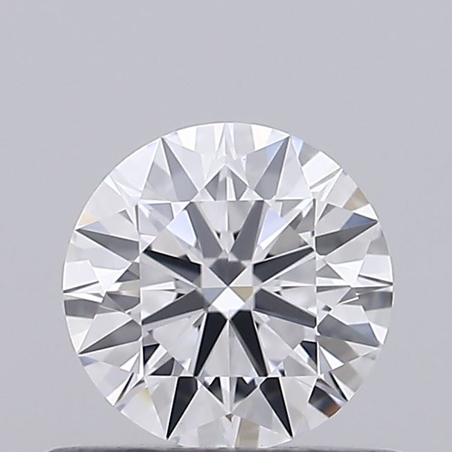 0.53 Carat Round Shaped, Ideal Cut, D Color, VVS2 Clarity, IGI Certified Lab Grown Diamond