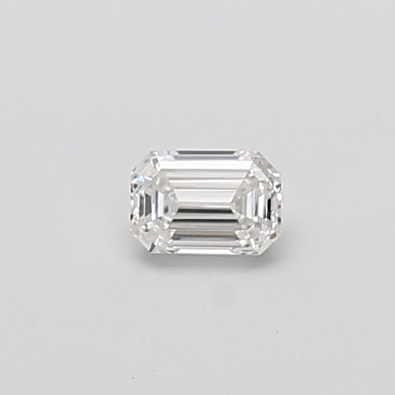 0.30 Carat Emerald Shaped, Very Good Cut, F Color, VVS1 Clarity, IGI Certified Lab Grown Diamond