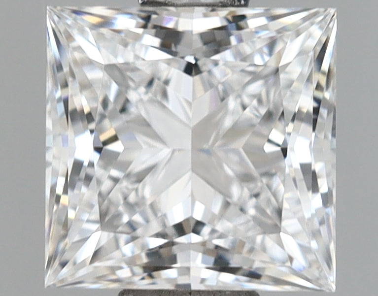 1.05 Carat Princess Shaped, Ideal Cut, D Color, VVS1 Clarity, IGI Certified Lab Grown Diamond
