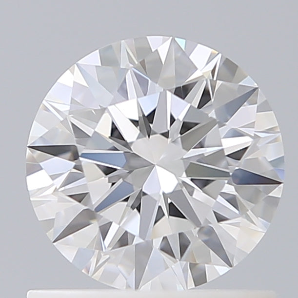 0.91 Carat Round Shaped, Ideal Cut, D Color, VVS2 Clarity, IGI Certified Lab Grown Diamond