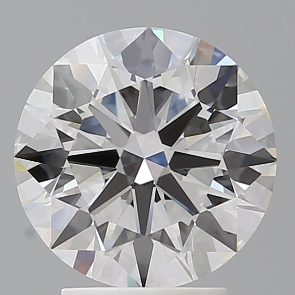 3.10 Carat Round Shaped, Ideal Cut, E Color, VVS2 Clarity, IGI Certified Lab Grown Diamond