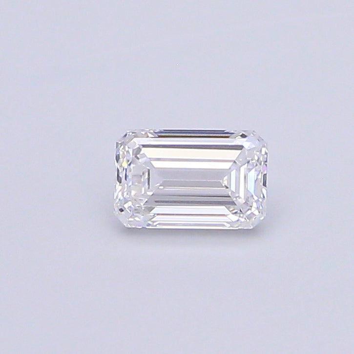 0.96 Carat Emerald Shaped, Very Good Cut, D Color, VVS1 Clarity, IGI Certified Lab Grown Diamond