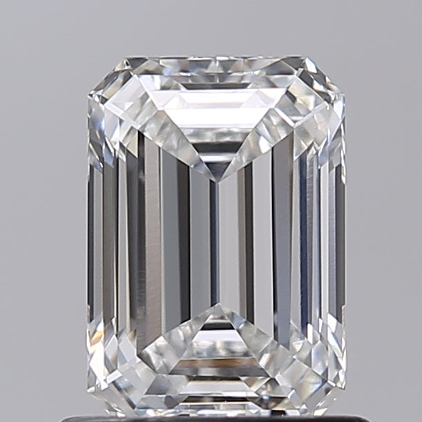 1.02 Carat Emerald Shaped, Very Good Cut, F Color, VVS1 Clarity, IGI Certified Lab Grown Diamond