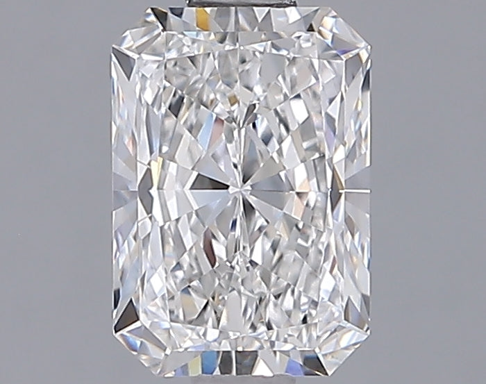1.29 Carat Radiant Shaped, Ideal Cut, E Color, VVS2 Clarity, IGI Certified Lab Grown Diamond