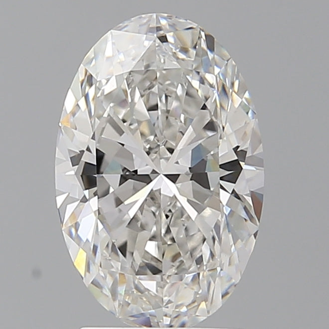 2.53 Carat Oval Shaped, Ideal Cut, F Color, VVS2 Clarity, IGI Certified Lab Grown Diamond