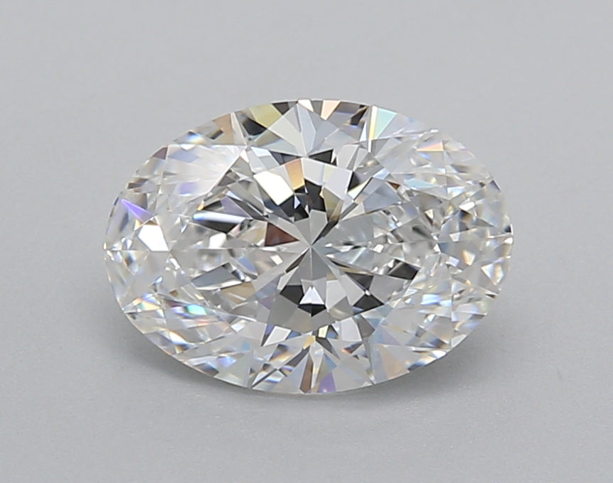 1.51 Carat Oval Shaped, Excellent Cut, E Color, VVS2 Clarity, IGI Certified Lab Grown Diamond
