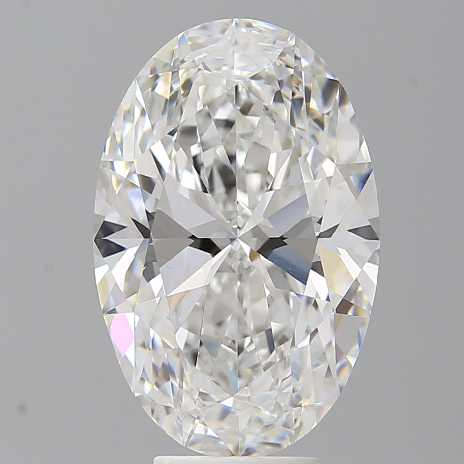 6.53 Carat Oval Shaped, Ideal Cut, E Color, VVS2 Clarity, IGI Certified Lab Grown Diamond