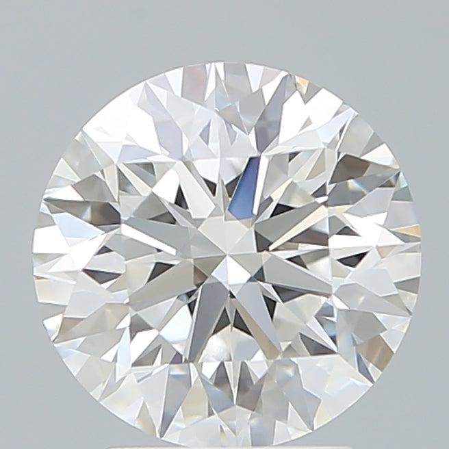 3.10 Carat Round Shaped, Ideal Cut, E Color, VVS2 Clarity, IGI Certified Lab Grown Diamond