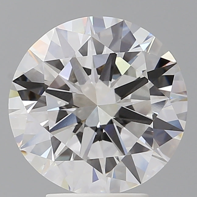 4.06 Carat Round Shaped, Excellent Cut, E Color, VVS2 Clarity, IGI Certified Lab Grown Diamond