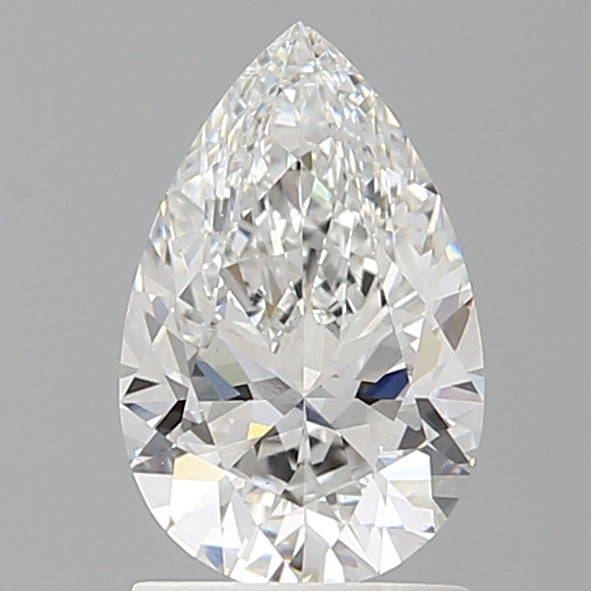 1.54 Carat Pear Shaped, Ideal Cut, E Color, VS1 Clarity, IGI Certified Lab Grown Diamond