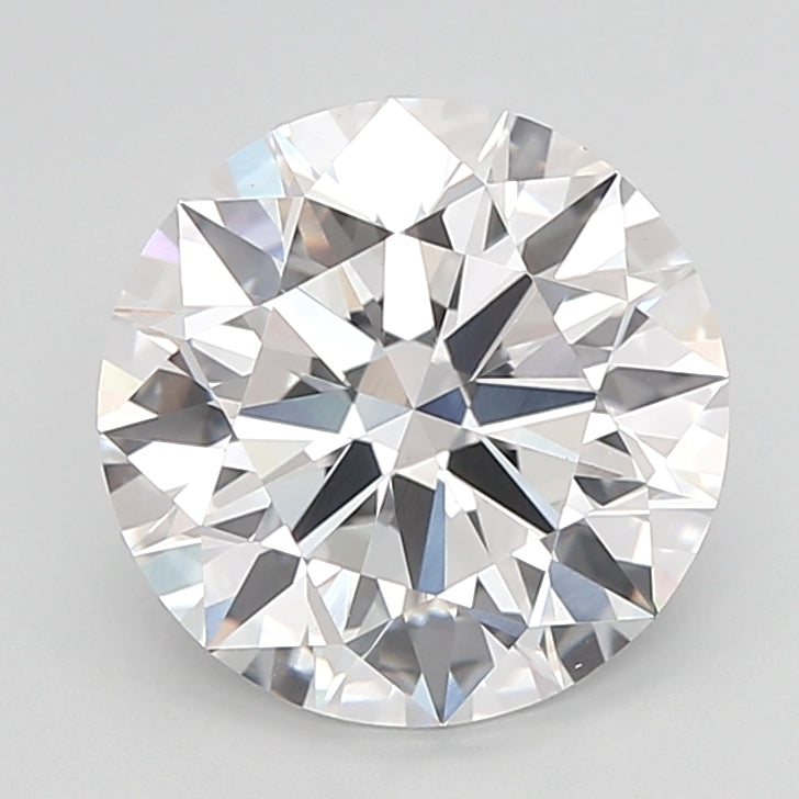 4.04 Carat Round Shaped, Ideal Cut, D Color, VS1 Clarity, IGI Certified Lab Grown Diamond