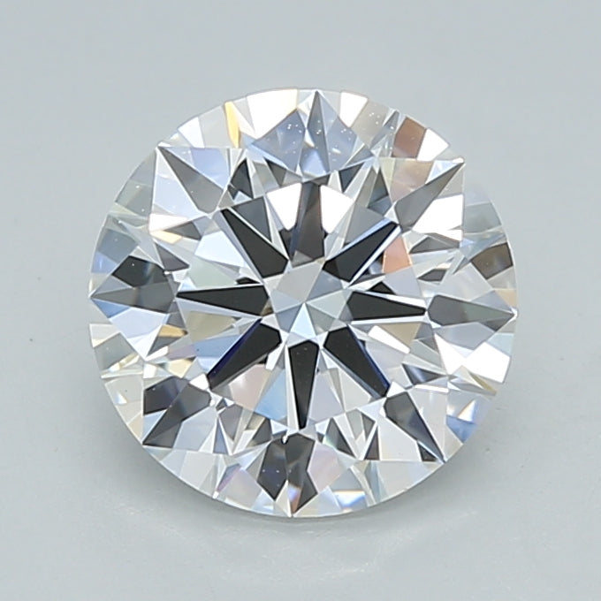 1.54 Carat Round Shaped, Ideal Cut, E Color, VVS2 Clarity, IGI Certified Lab Grown Diamond