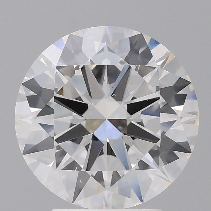 3.53 Carat Round Shaped, Excellent Cut, F Color, VS1 Clarity, IGI Certified Lab Grown Diamond