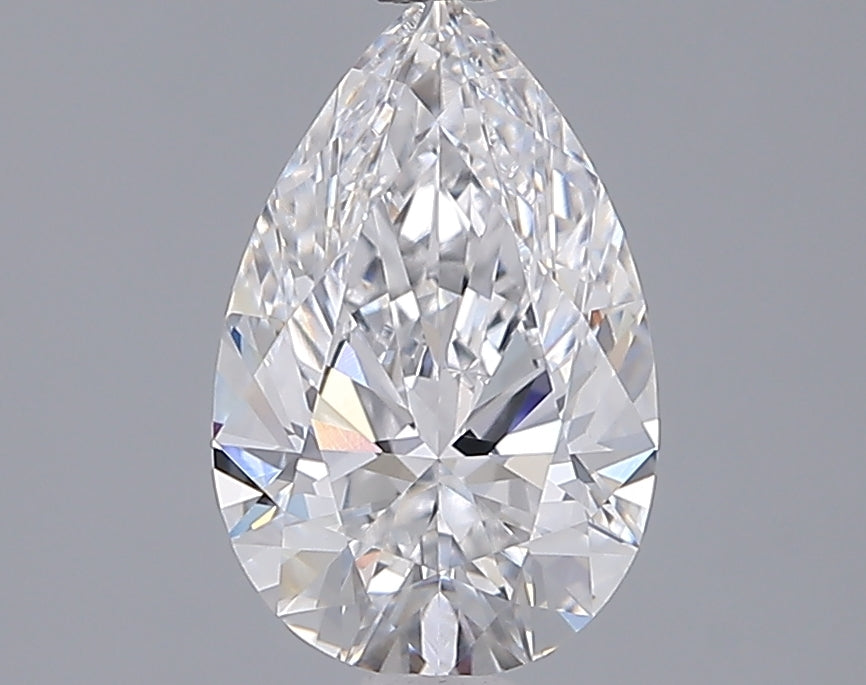 1.50 Carat Pear Shaped, Excellent Cut, D Color, VVS2 Clarity, IGI Certified Lab Grown Diamond