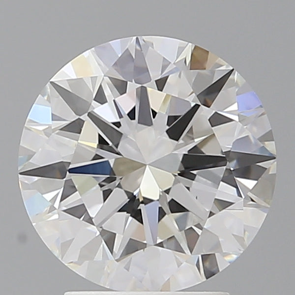 3.02 Carat Round Shaped, Excellent Cut, E Color, VS1 Clarity, IGI Certified Lab Grown Diamond