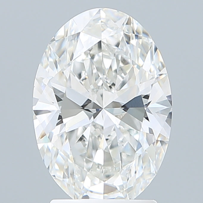 2.54 Carat Oval Shaped, Ideal Cut, F Color, VVS1 Clarity, IGI Certified Lab Grown Diamond