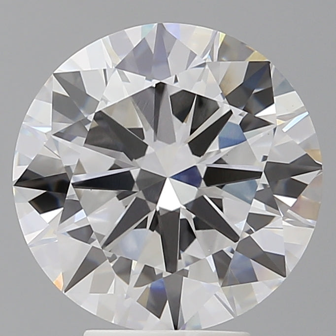 5.04 Carat Round Shaped, Excellent Cut, E Color, VVS2 Clarity, IGI Certified Lab Grown Diamond