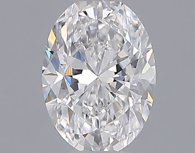 0.54 Carat Oval Shaped, Excellent Cut, D Color, VVS2 Clarity, IGI Certified Lab Grown Diamond
