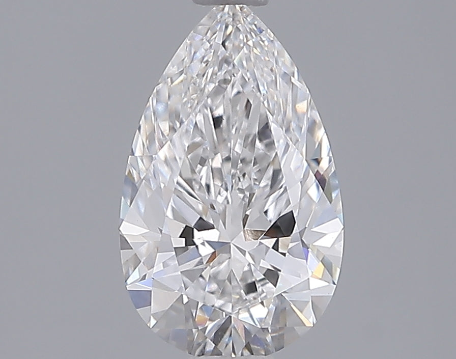 1.55 Carat Pear Shaped, Ideal Cut, D Color, VS1 Clarity, IGI Certified Lab Grown Diamond