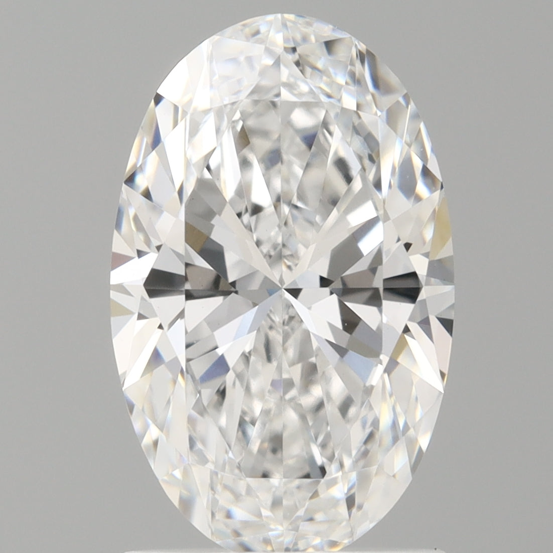 1.54 Carat Oval Shaped, Ideal Cut, D Color, VVS2 Clarity, IGI Certified Lab Grown Diamond